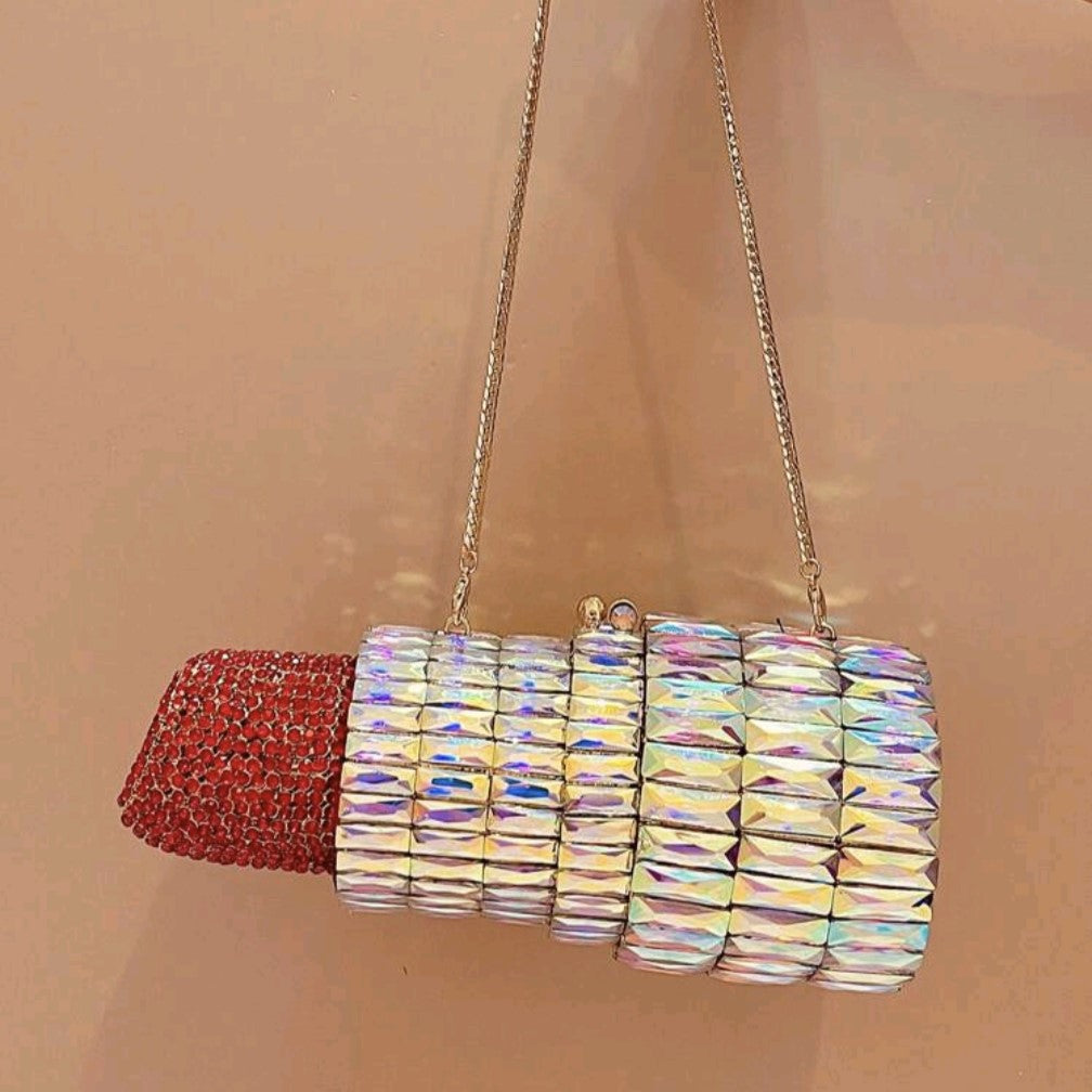Lipstick Glamarous Evening Clutch