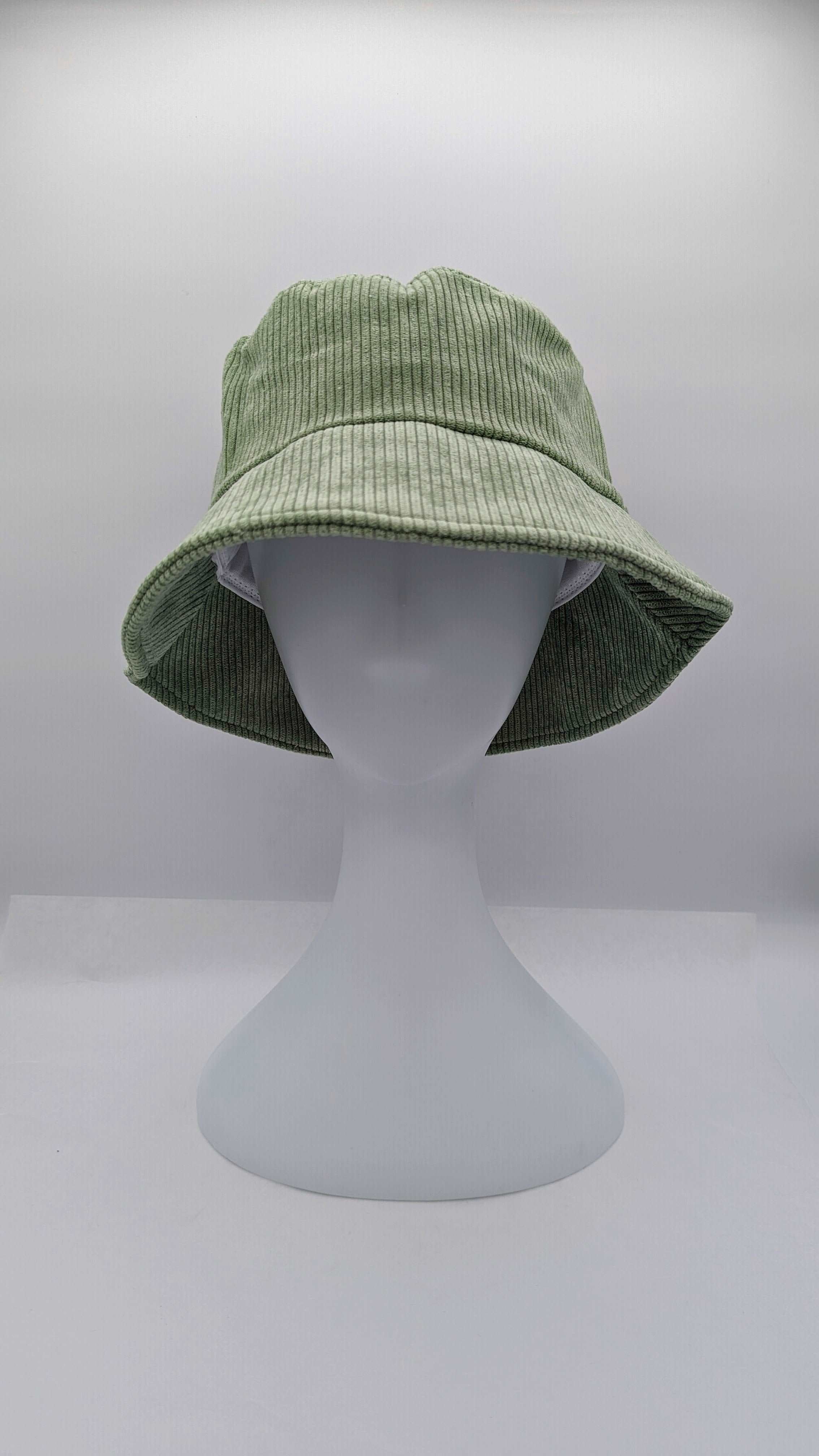 Olive Corduroy Bucket Hat
