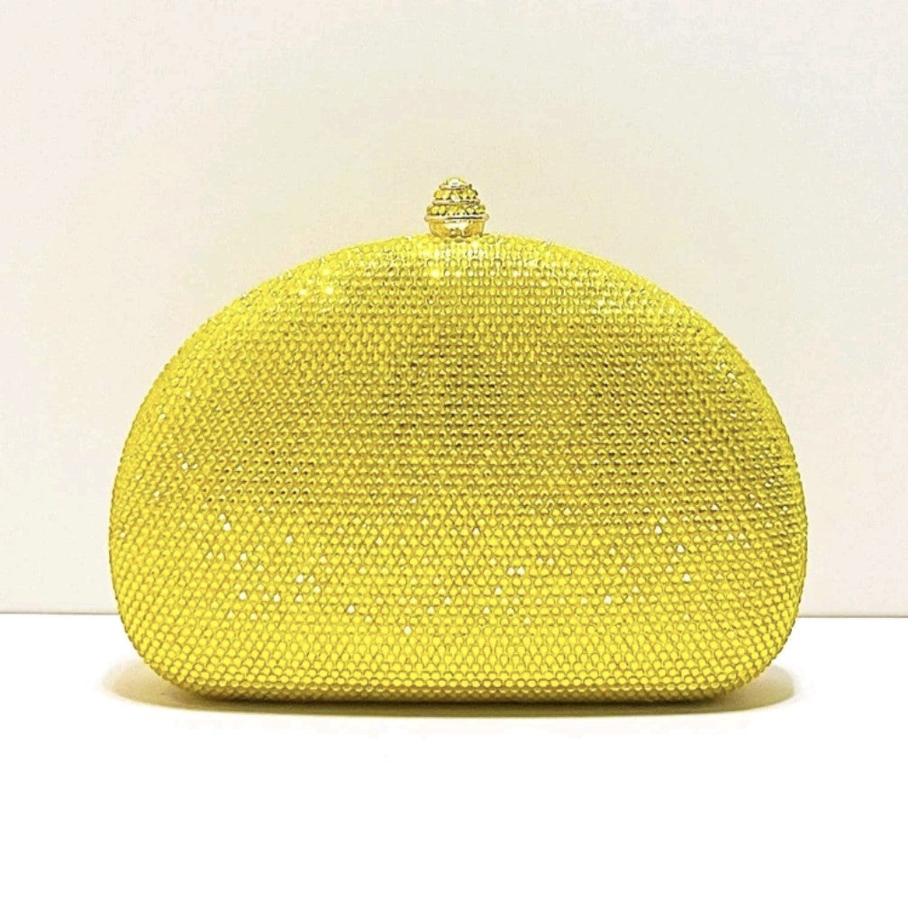 Citrine Lumière Evening Clutch