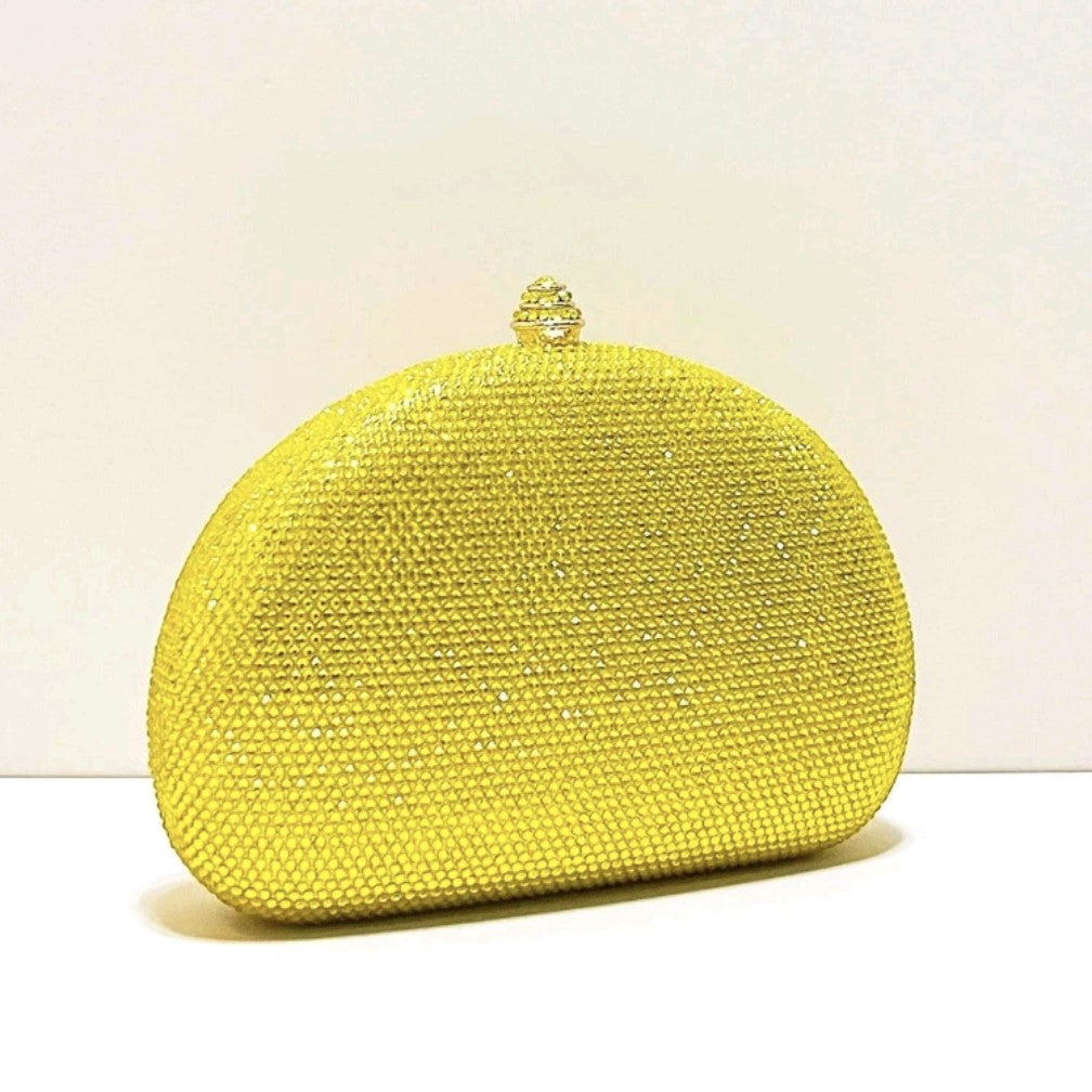 Citrine Lumière Evening Clutch