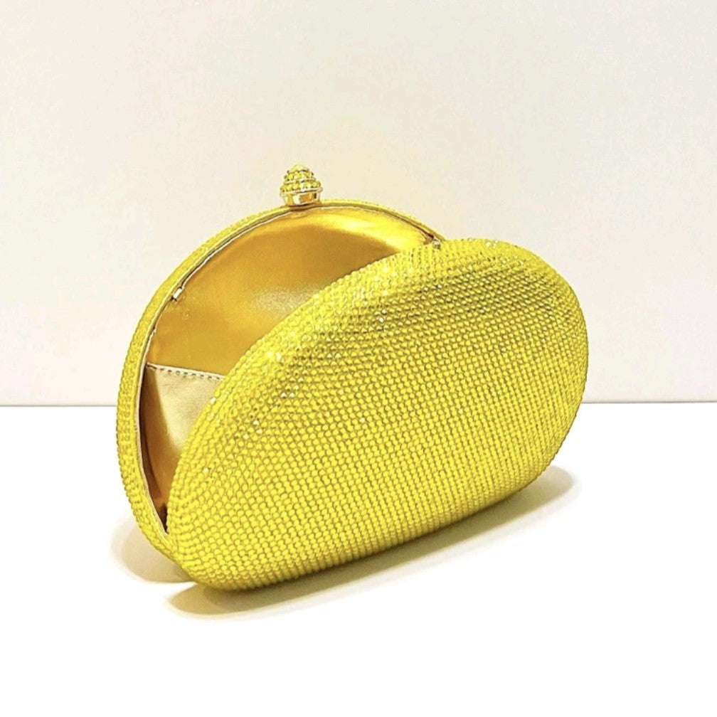 Citrine Lumière Evening Clutch