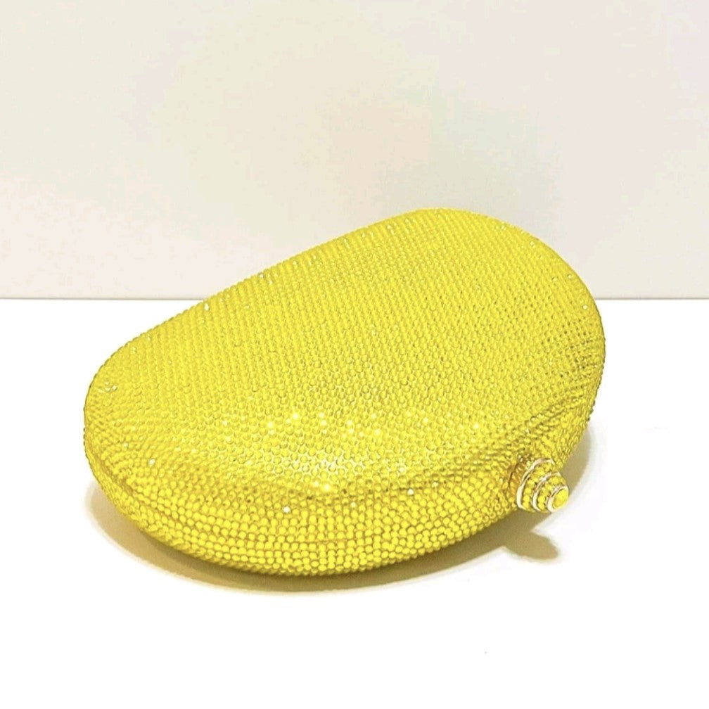 Citrine Lumière Evening Clutch