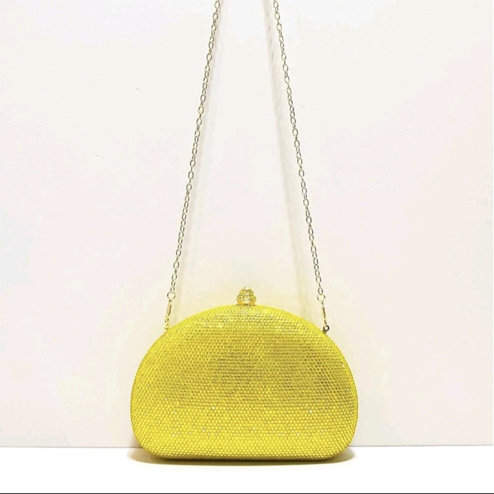 Citrine Lumière Evening Clutch