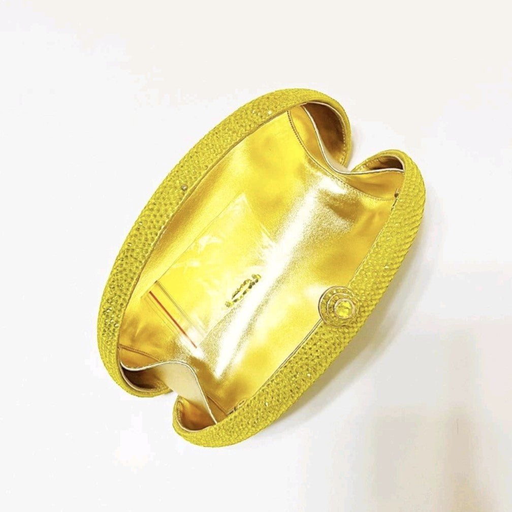 Citrine Lumière Evening Clutch