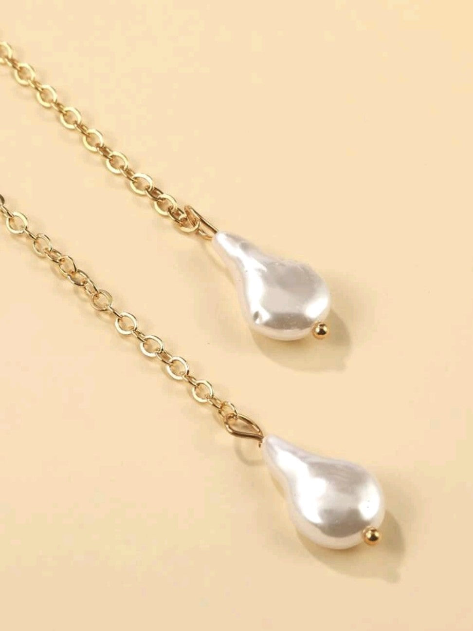 Collier Perle Y Lariat