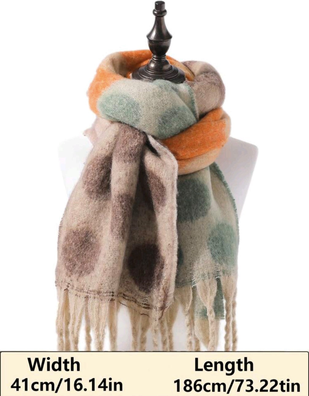小物 \"Multi Coloured Scarf / BLACK\" 小物 