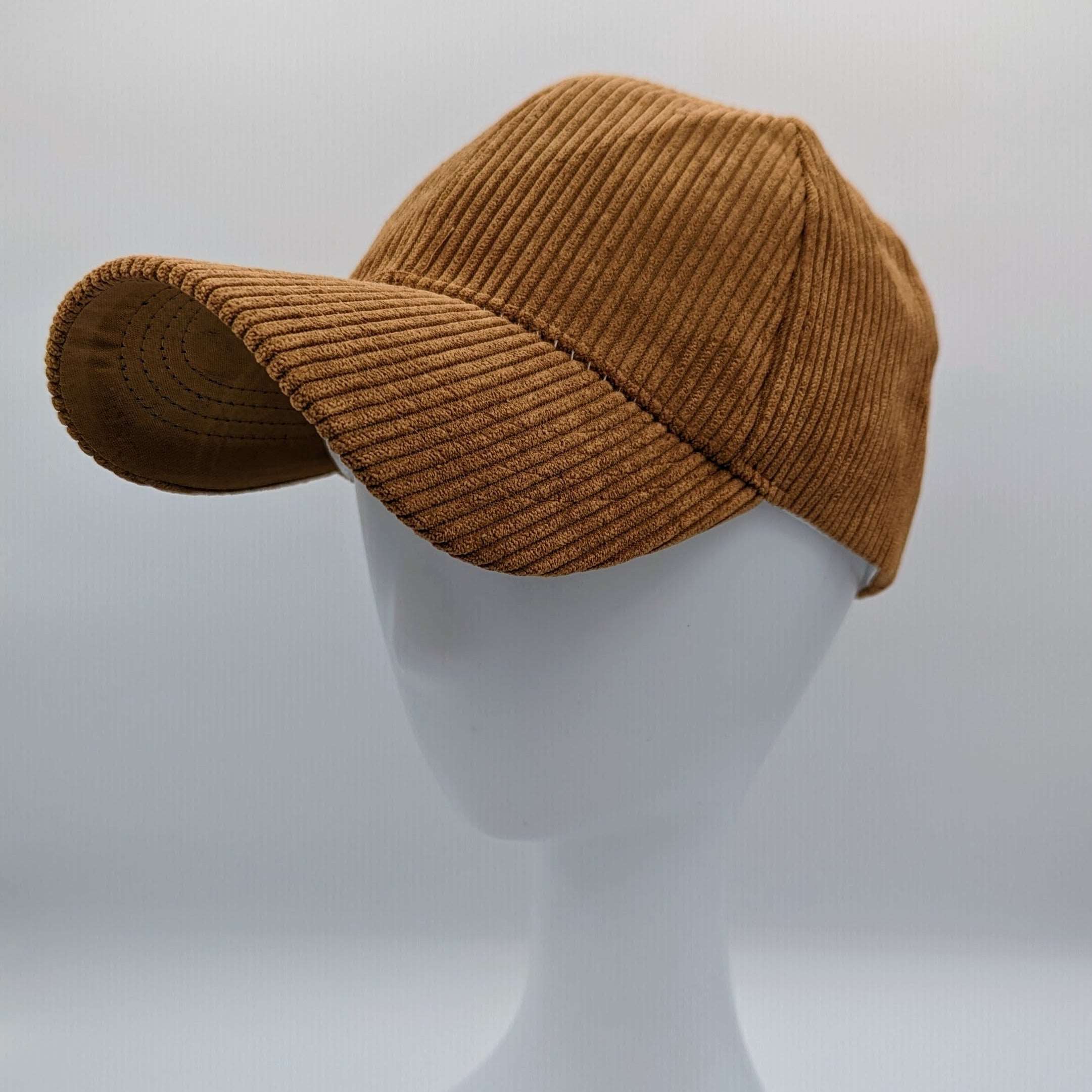 Corduroy Khaki Cap