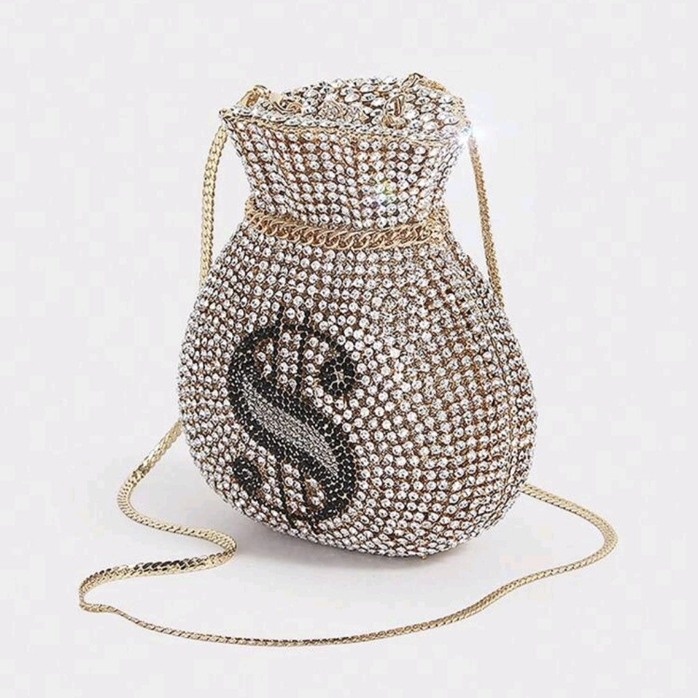 "Who Does Not Love Money" Evening Clutch